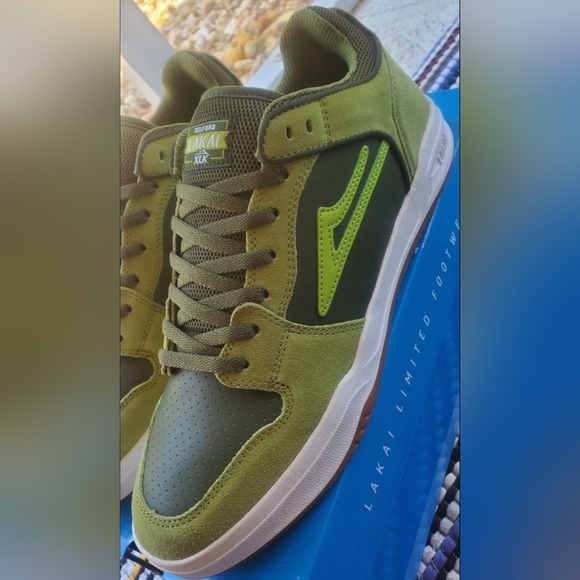 Lakai Telford XLK Low Skate, New In Original Box! Mens 9.5 - Picture 4 of 10